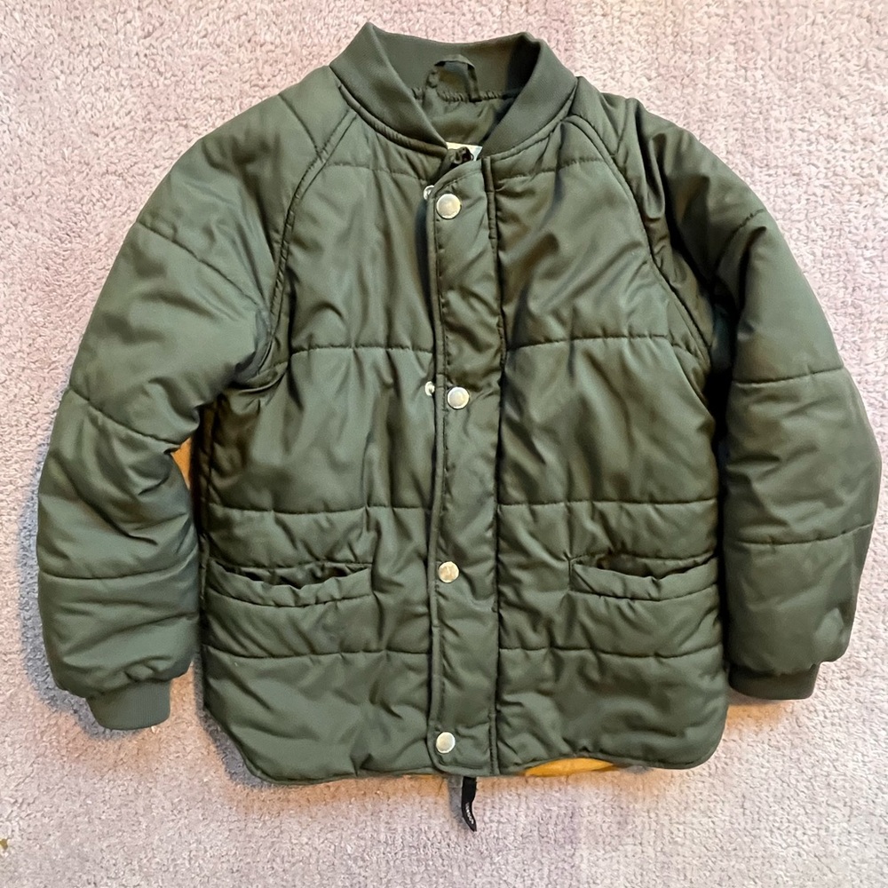 Liewood puffer in Forest Green, Size 7